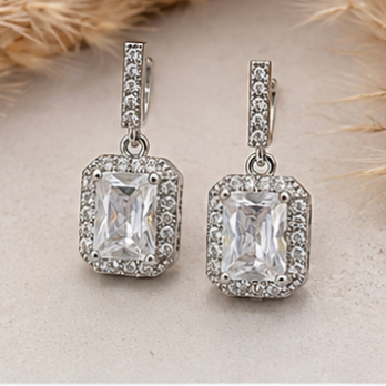 Radiance Crystal Drop Earrings