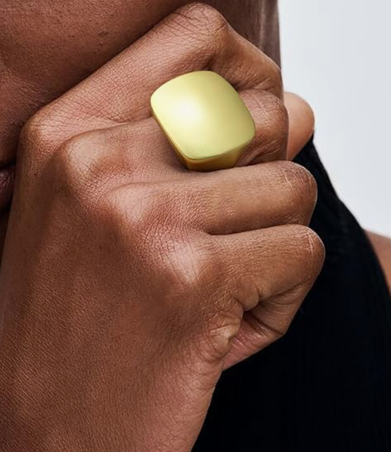 Chunky Gold Signet Statement Ring-Special Order