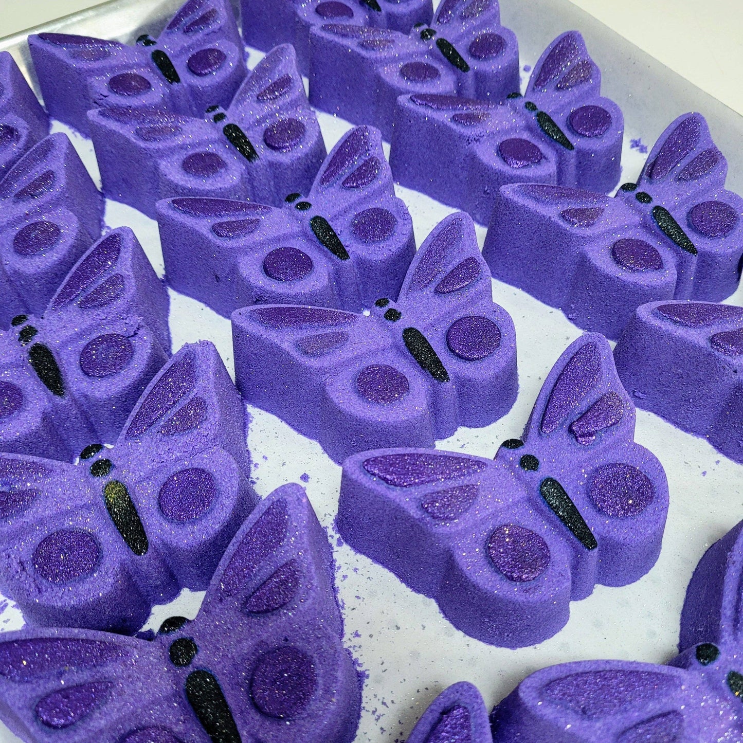 Flutter and Fizz - Butterfly Bath Bombs