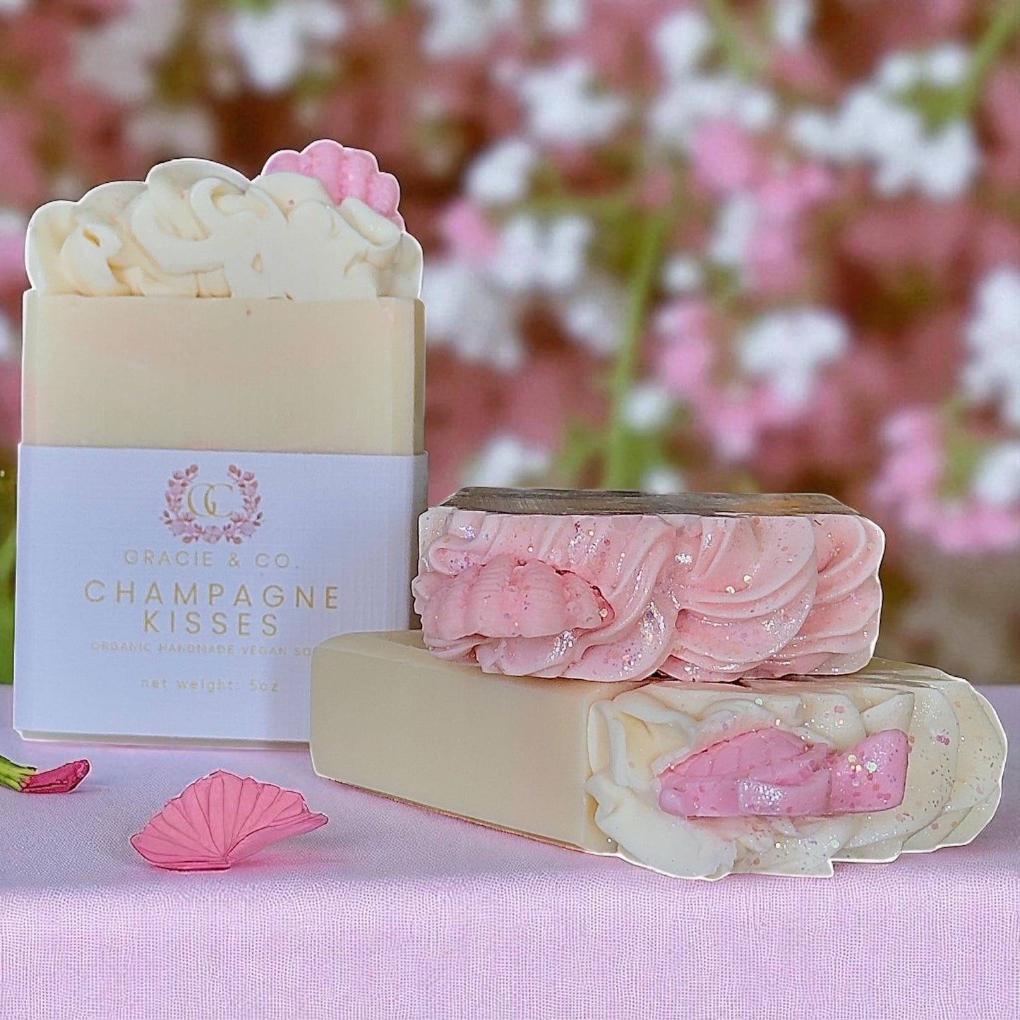 Champagne Kisses Shea Butter Soap