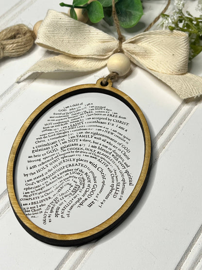 God's Fingerprint Ornament