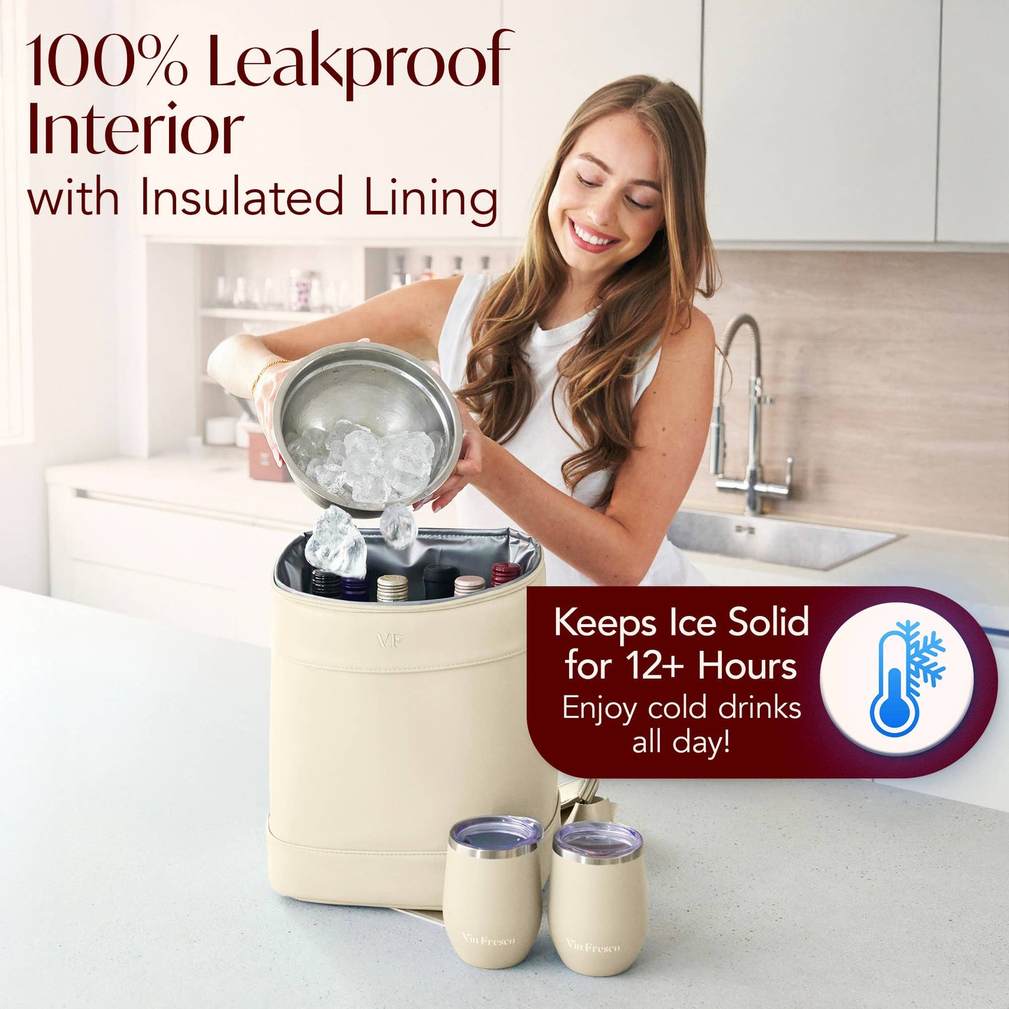 Vin Fresco Insulated Cooler Backpack