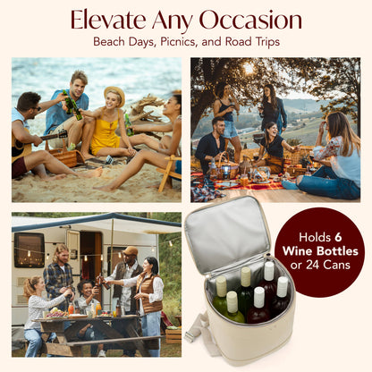 Vin Fresco Insulated Cooler Backpack