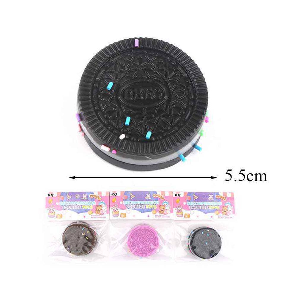 24PCS - Cookie Shaped Squeeze Stress Relief Toy