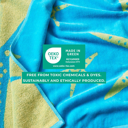 Cotton Velour Beach Towel - Maui Collection