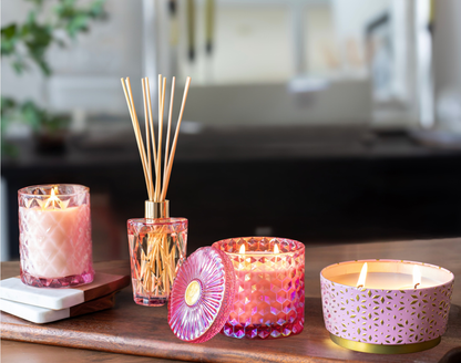 Pink Bellini 12oz Candle Tin