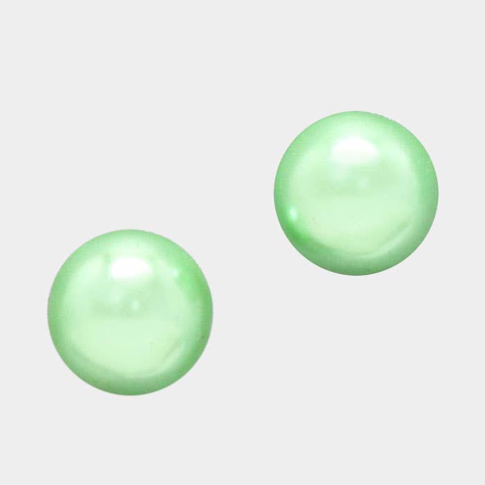 Pearl Stud Earrings