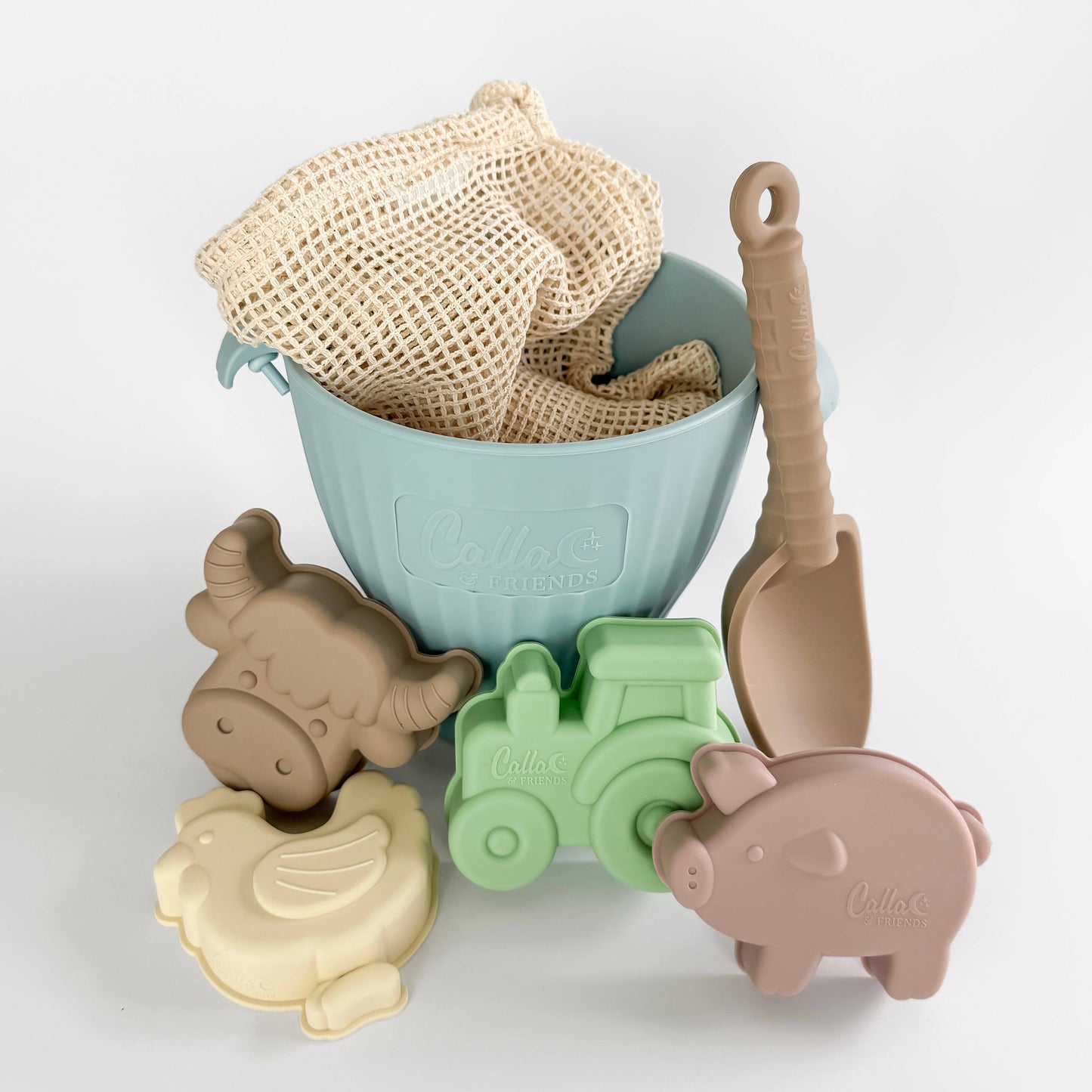 Hazel’s Farm Silicone Beach Toy Set