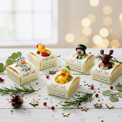 Jingle Suds Holiday Handmade Soap Bar for Kids SEASONAL