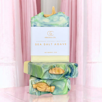 Sea Salt Agave – Ocean-Fresh Luxury Soap