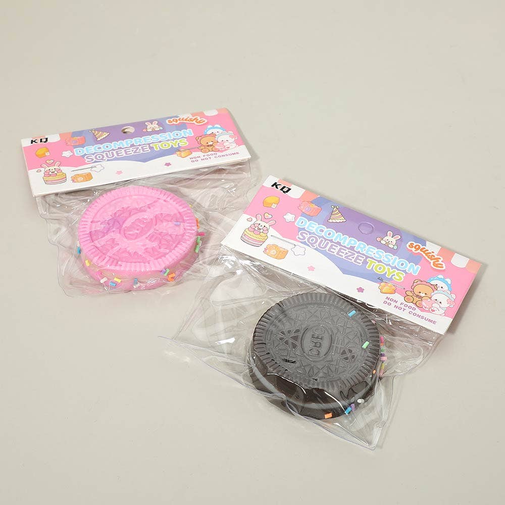 24PCS - Cookie Shaped Squeeze Stress Relief Toy