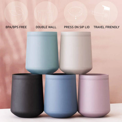 Soft Matte Portable Wine Tumbler