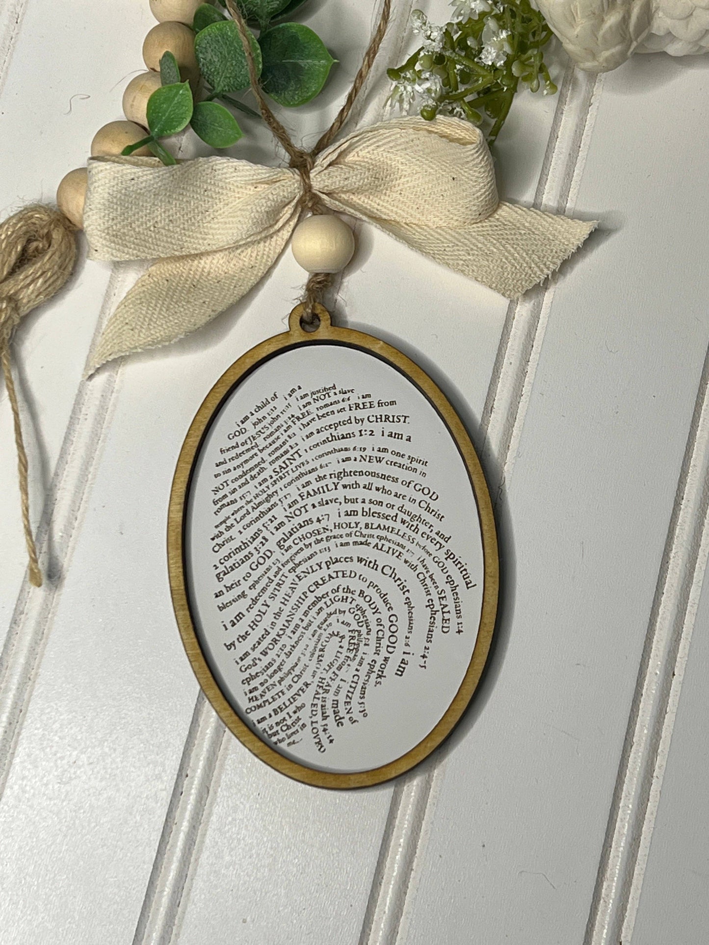God's Fingerprint Ornament