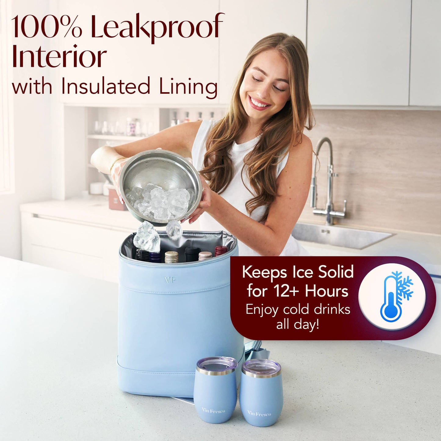 Vin Fresco Insulated Cooler Backpack