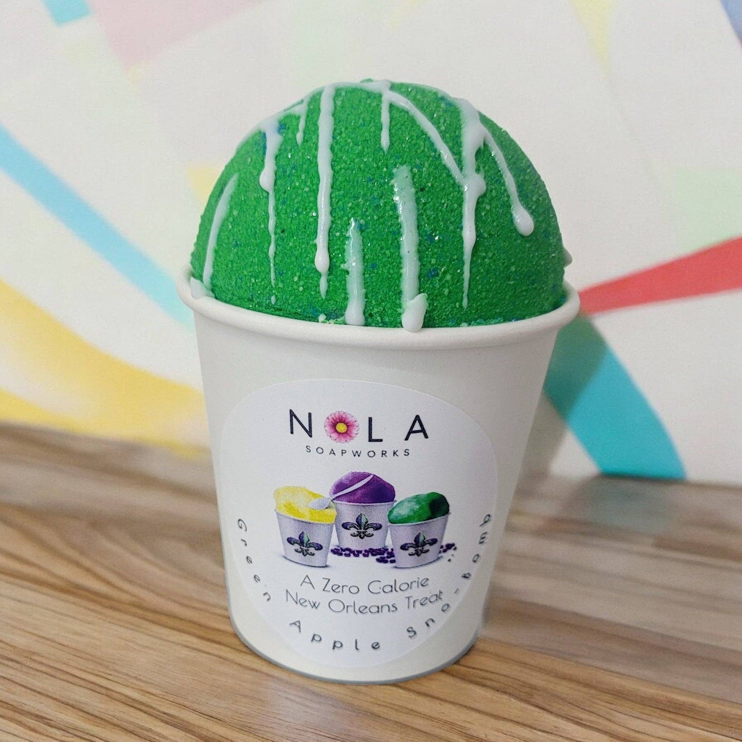 Chill Out with a Snowball Bath Bomb