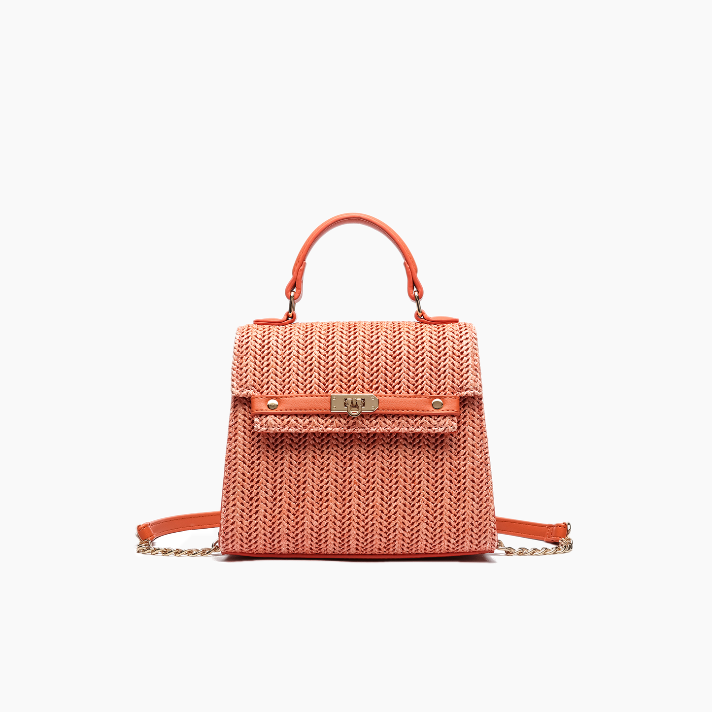 Woven Straw Crossbody Purse Casual Vacation Travel Bag