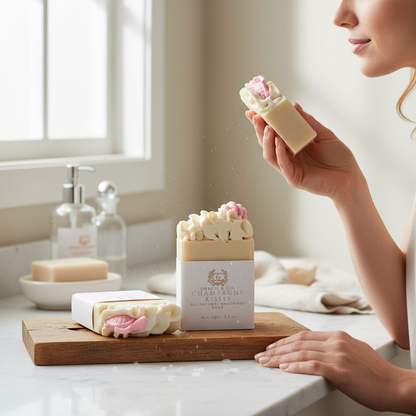 Champagne Kisses Shea Butter Soap