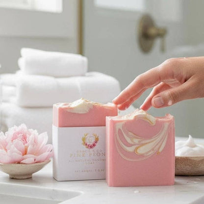 Pink Peony Shea Butter Soap