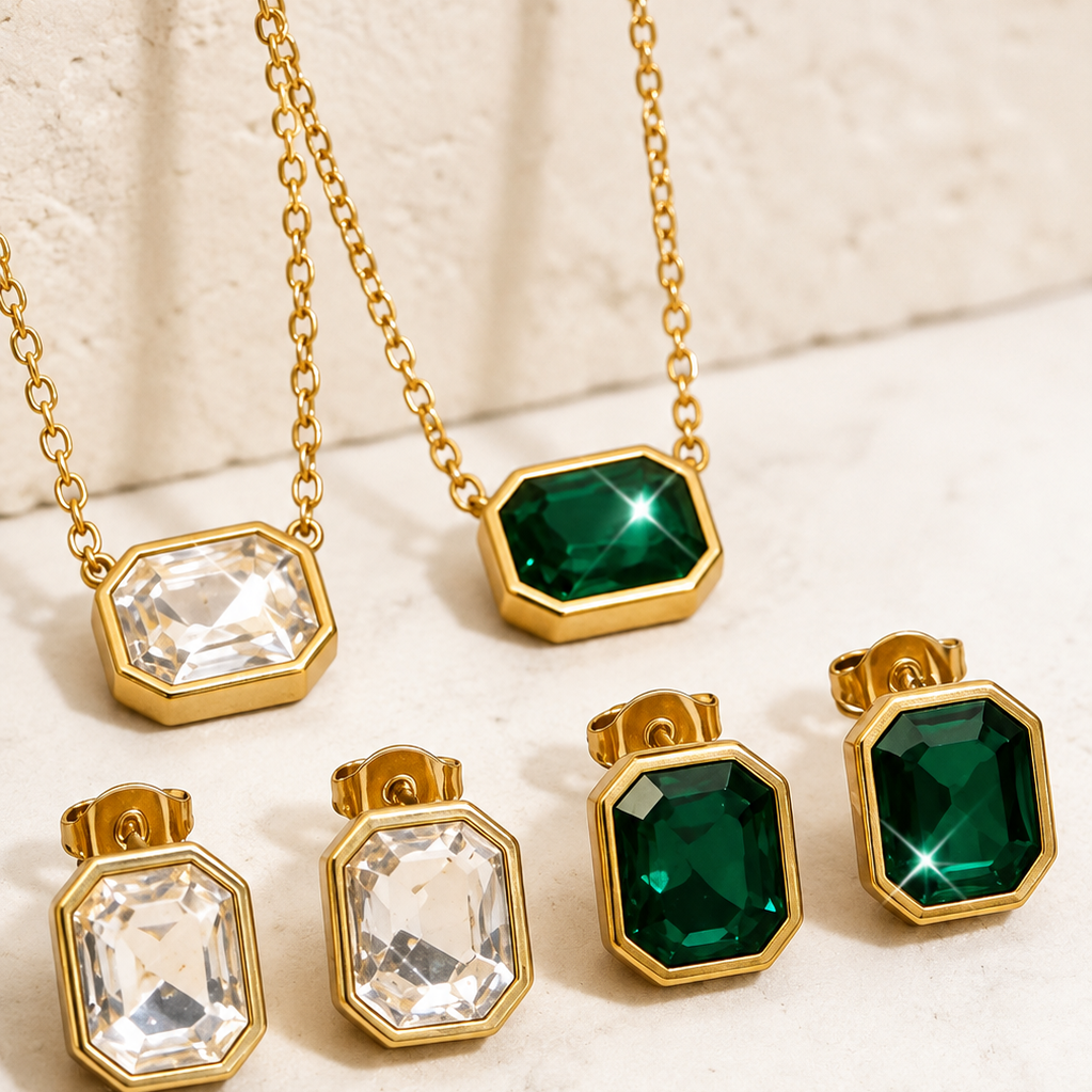Jewel Necklace and Earring Collection
