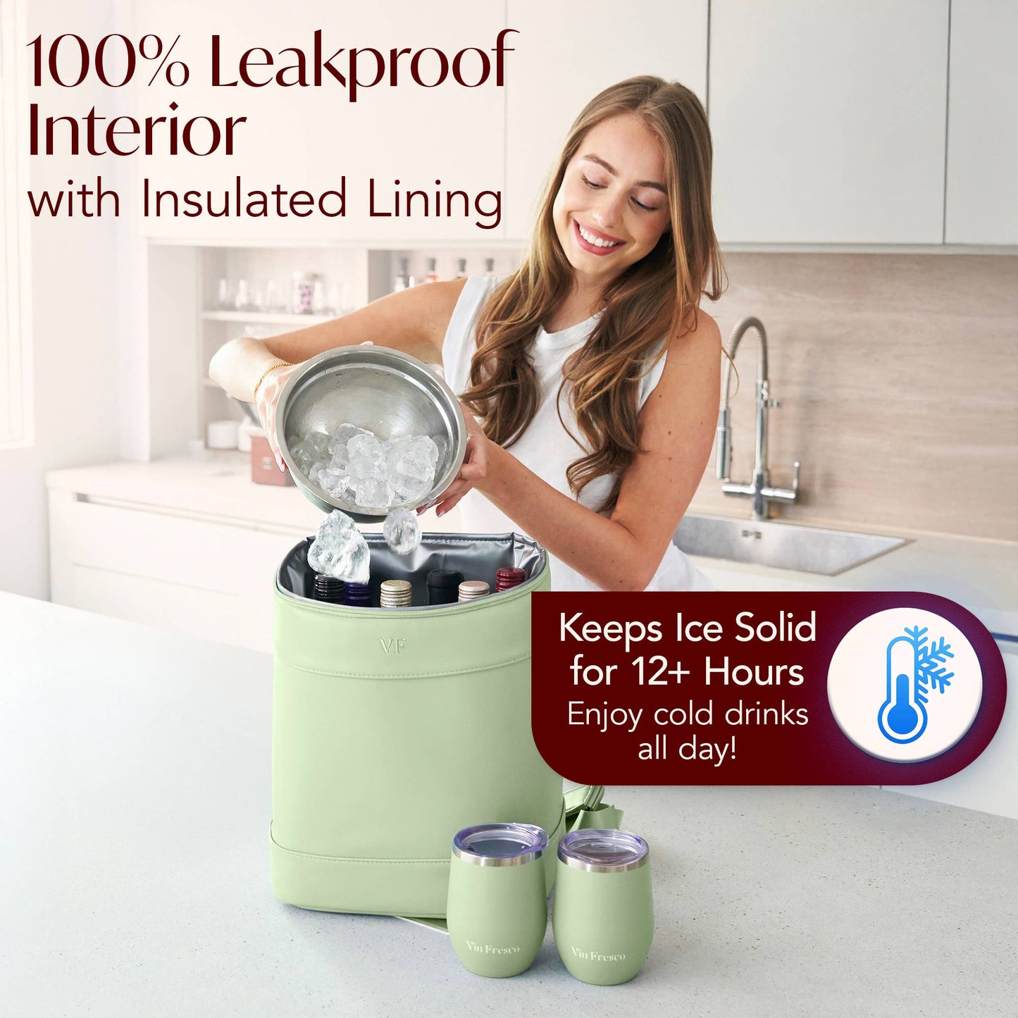 Vin Fresco Insulated Cooler Backpack