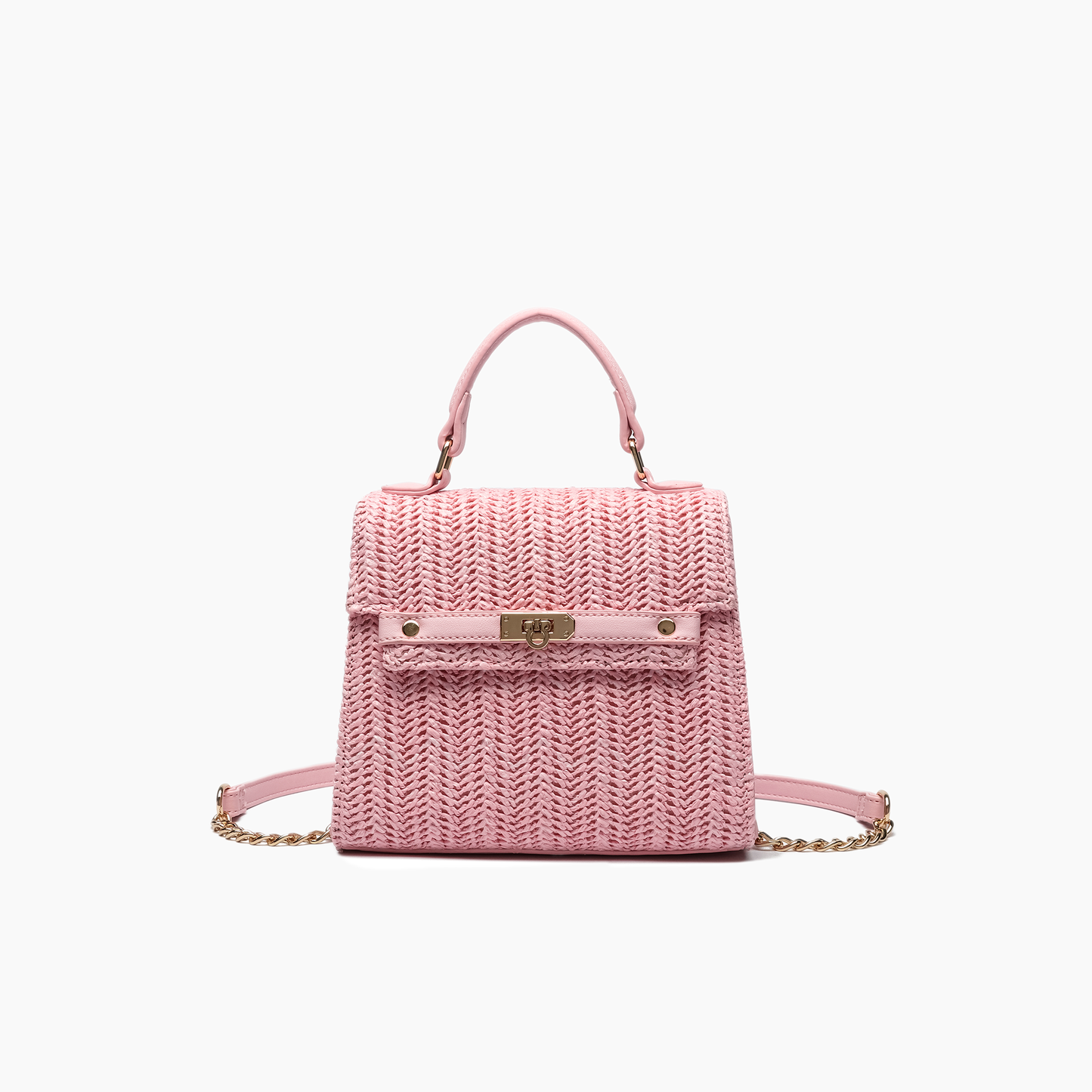 Woven Straw Crossbody Purse Casual Vacation Travel Bag