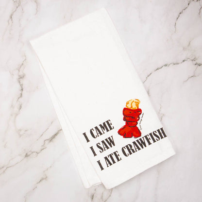 Peel Eat Repeat Hand Towel   White/Multi   20x28