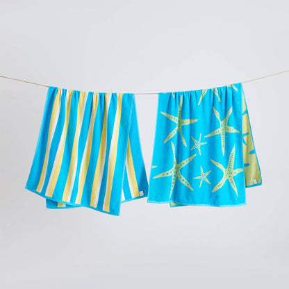 Cotton Velour Beach Towel - Maui Collection