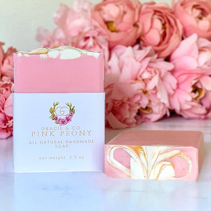 Pink Peony Shea Butter Soap