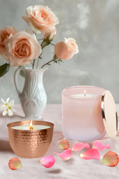 Rosewood 14oz Soy Candles (Copper)