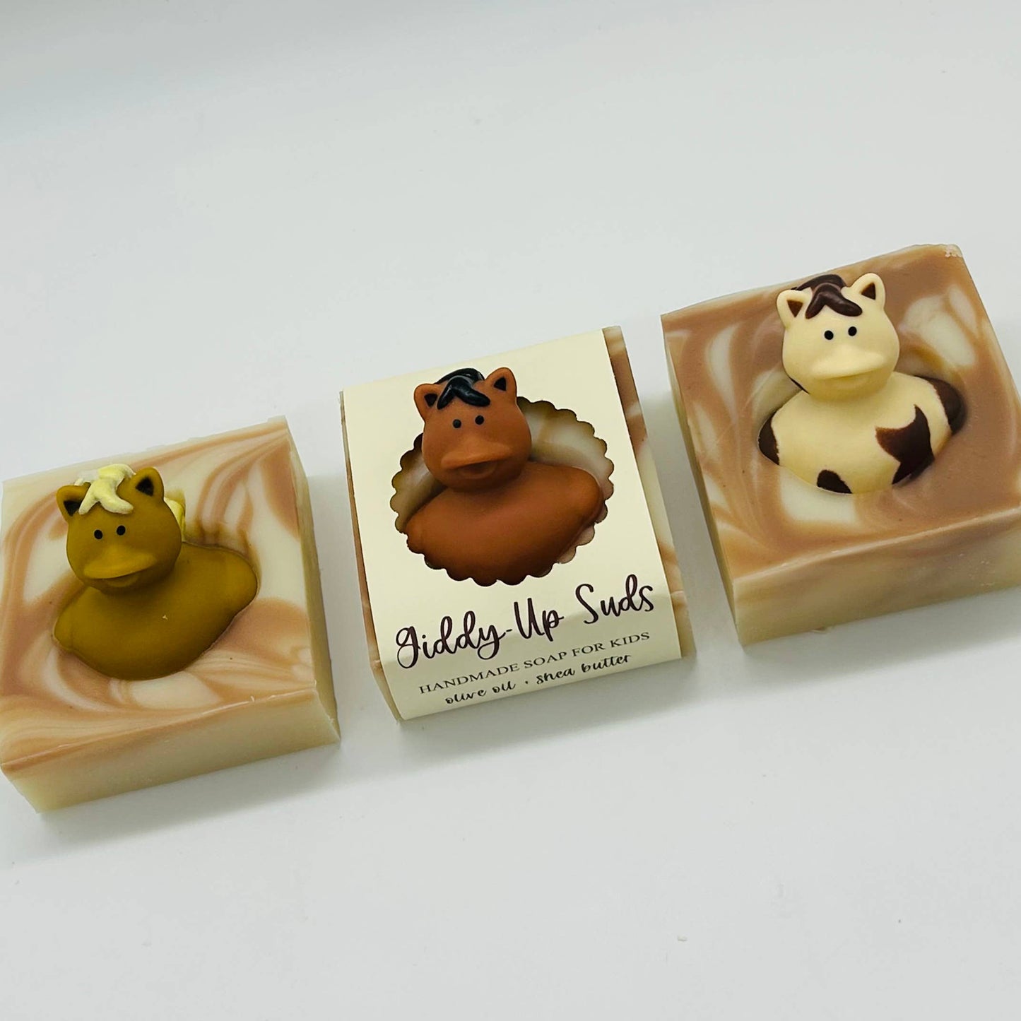 Giddy-Up Suds Handmade Soap Bar for Kids VEGAN COLD PROCESS
