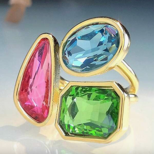 Juliette – Trio Gem Statement Ring