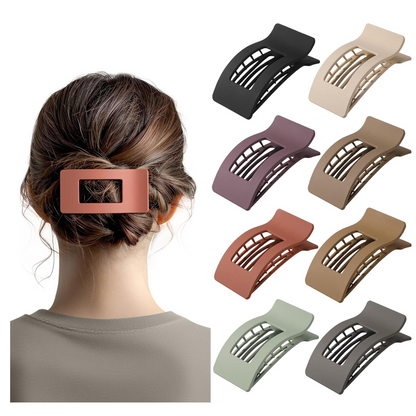 Lay-Flat French Hair Clip for All-Day Comfort