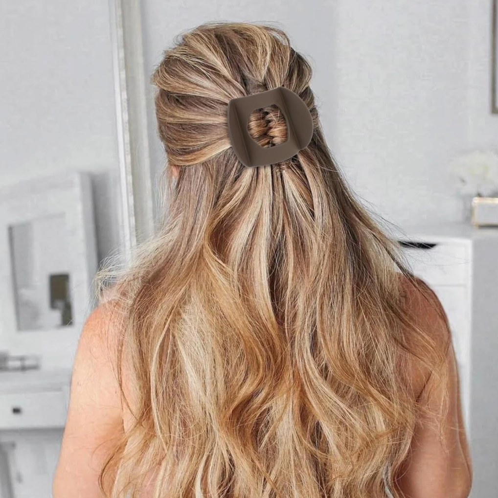 Large French TikTok Viral Flat Hair Clips