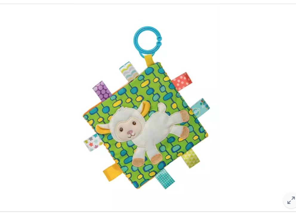 MARY MEYER -  SOOTHING SENSORY CRINKLE ME TOY TAGGIE