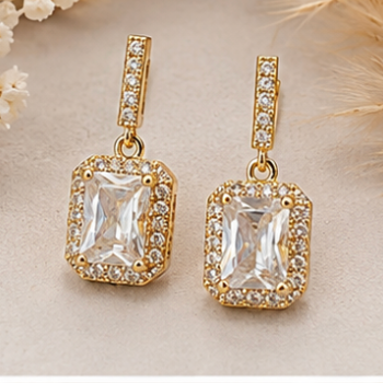Radiance Crystal Drop Earrings