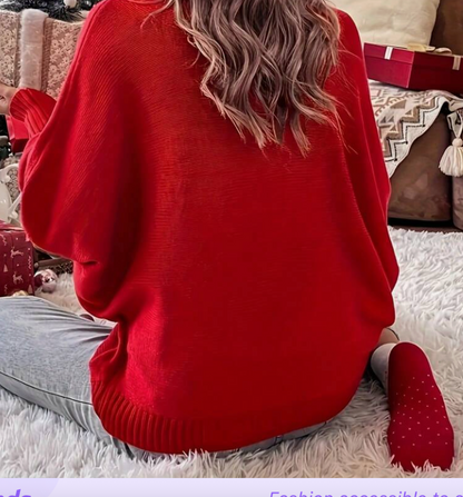 Christmas, New Year’s, & Winter High Collar Sweater