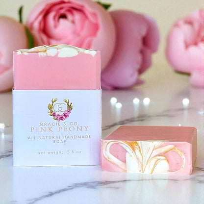 Pink Peony Shea Butter Soap