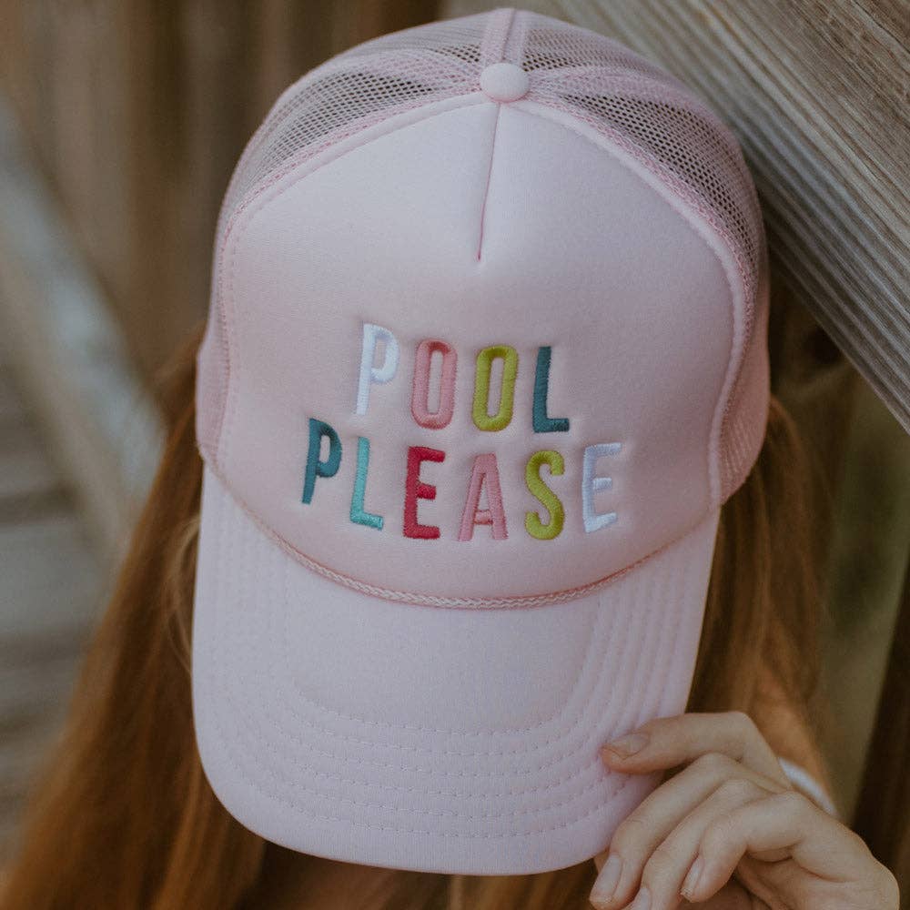 Pool Please Wholesale Foam Trucker Hat