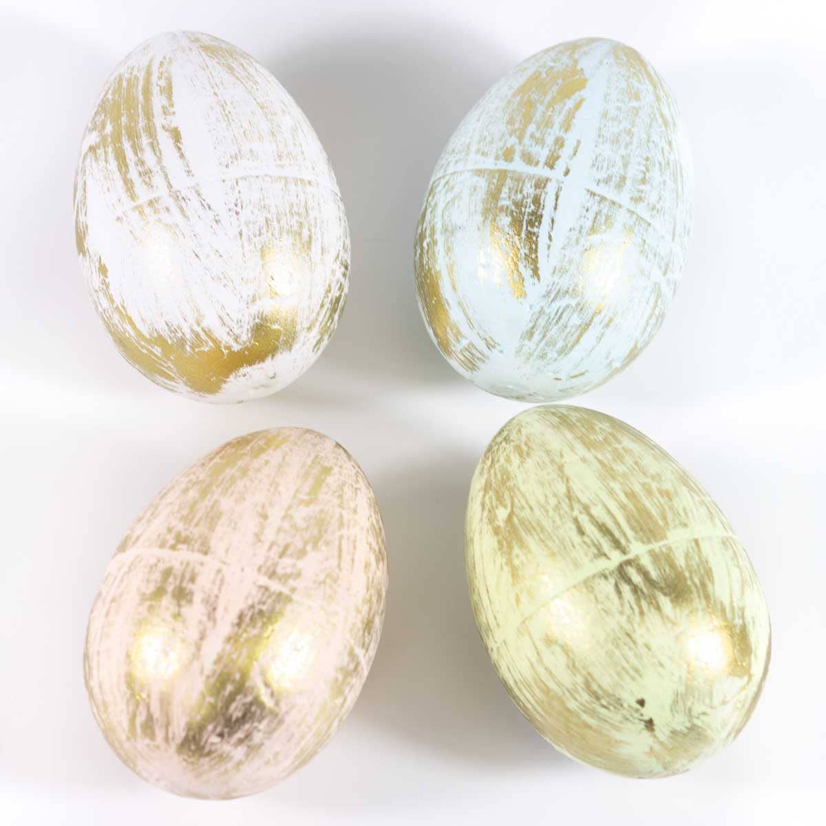 Edmonton Egg   Pink/Gold   4"