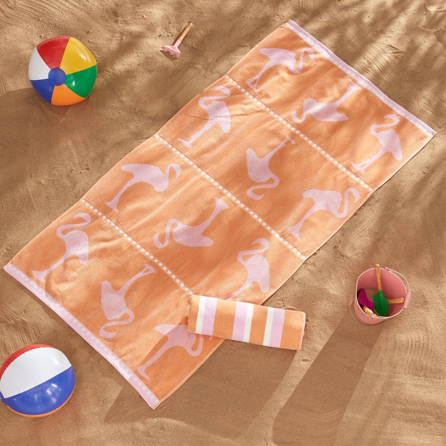Beach Towels - 100% Cotton Jacquard, 2pk  - Playa Collection