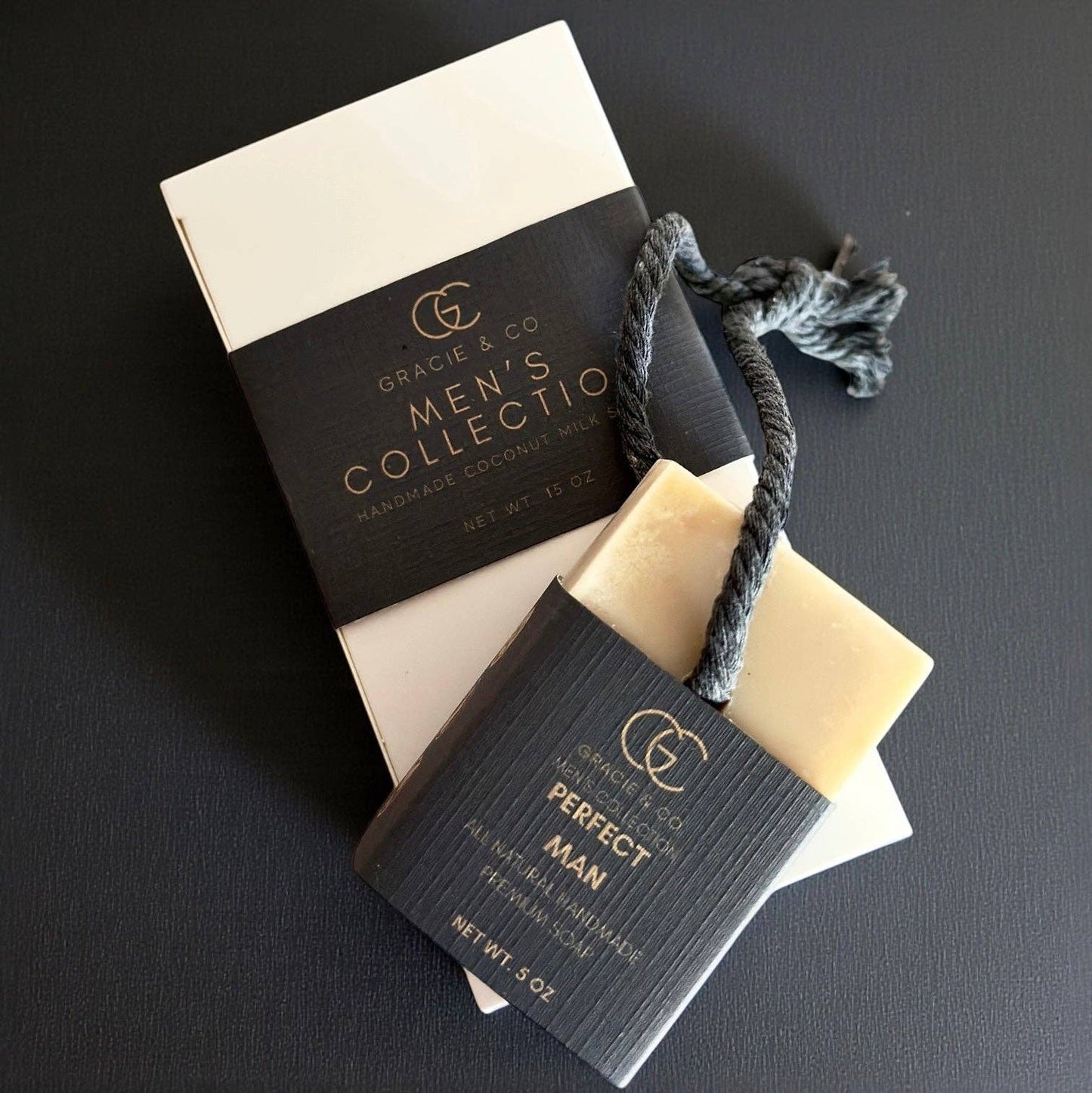 Men’s Collection – Perfect Man Premium  Coconut Milk Soap Set of 3