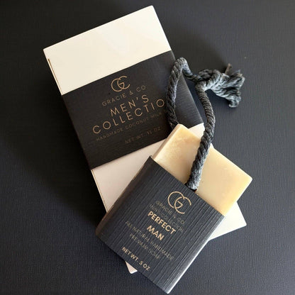 Men’s Collection – COOL WATER Premium  Coconut Milk Soap Set of 3